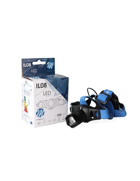 Linterna frontal Q5 3xAAA