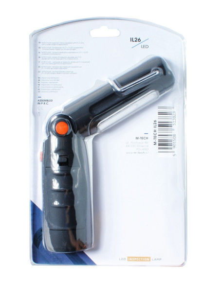 Linterna de LED 21+5 LED 3xAA