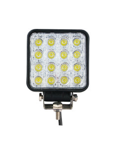 Faro de trabajo - 48W cuadrado, flood