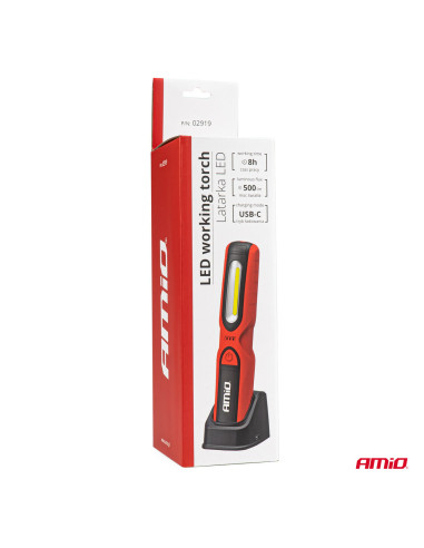 ? ¡Ilumina tus reparaciones con la linterna de trabajo LED con estación de carga de AutoAcc.es! ¡Potente, duradera y versátil pa