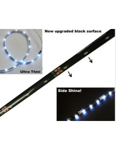 ? Juego de Tiras LED Adhesivas – Iluminación Lateral DRL | 50 cm | 12V | Autoadhesivas