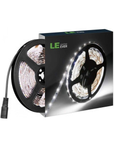 Rollo 5m. led blanco 12V para interiores