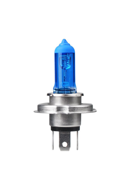 ¡Ilumina tu camino con estilo! ? Bombillas halógenas Blue Xenon H4 12V (Duo) - AutoAcc.es