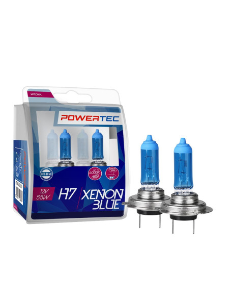 ¡Ilumina tu camino con estilo! ? Bombillas halógenas Blue Xenon H7 12V en AutoAcc.es