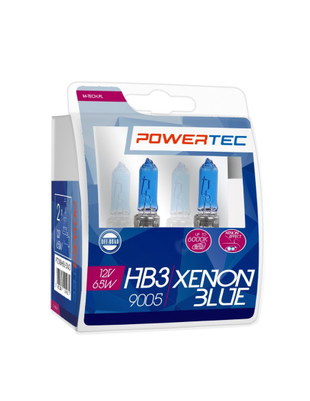¡Ilumina tu camino con estilo! ? Bombillas halógenas Blue Xenon HB3 12V en AutoAcc.es