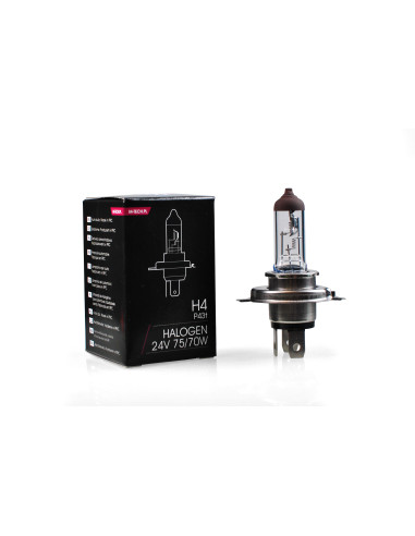 Bombilla halógena H4 (24 voltios)