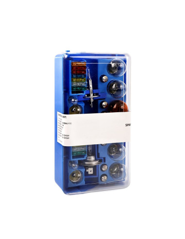 Estuche de bombillas halógenas H1 + H7 (12 voltios)