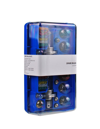 Estuche de bombillas halógenas 2 x H4 (12 voltios)