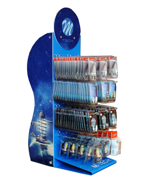 ¡Dale luz a tu negocio! Expositor de mostrador para bombillas halógenas en AutoAcc.es ?