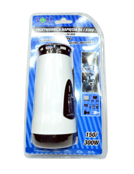 ⚡ Transformador de Corriente 24V a 230V | 150W - 300W Pico | Volt Polska