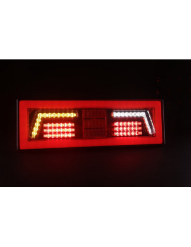 Piloto 106 LED 12/24V trasero con cable (derecha)