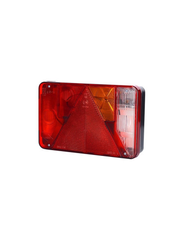 Piloto trasero halógeno universal para remolques, lado derecho