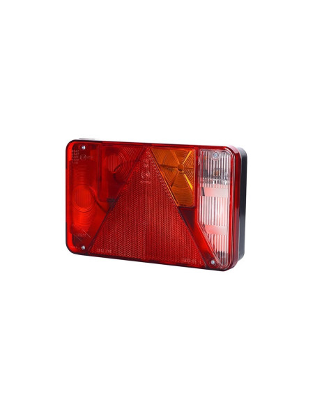 Piloto trasero halógeno universal para remolques, lado derecho