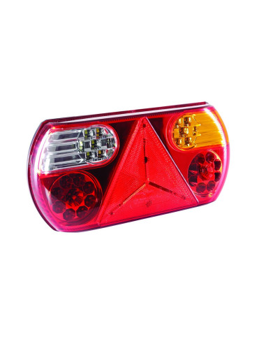 Piloto trasero led izquierdo, con forma triángulo