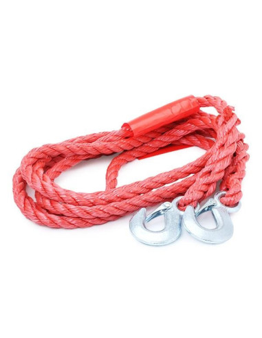 Cuerda elástica tipo DMC de 4 metros para remolque, para máximo de peso de 3.500 kg