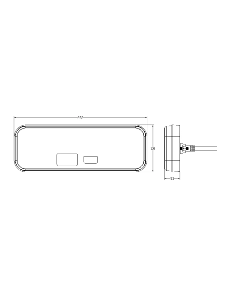Piloto Trasero LED L1960: Seguridad y Eficiencia para tu Vehículo