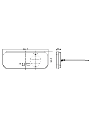 Piloto trasero LED L1962: seguridad, funcionalidad y eficiencia para tu vehículo.