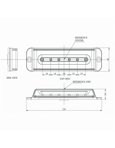 ? Luz Estroboscópica LED Azul 6 Leds - ¡Potencia y Seguridad! ??