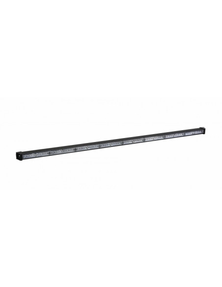 Barra de advertencia de led ámbar 12/24V 72 leds 58W, 6 modos flash, 1204x35mm.