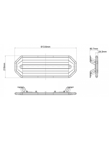 Puente LED Estrobo BLK0039: Máxima Visibilidad y Seguridad en Emergencias