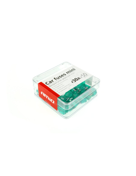 Caja con mini fusibles de 30A (contiene 50 uds.)
