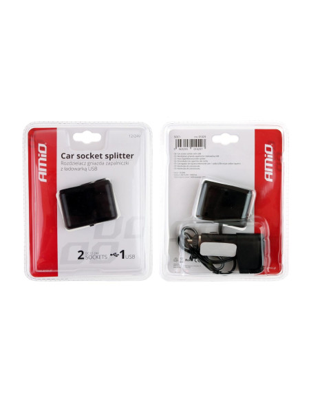 Kit Conector Extensión SOC1, 2+1 USB