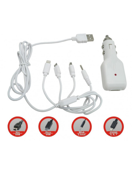Kit cargador de móvil 5 en 1