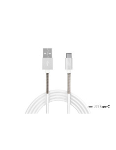 Cable aluminio USB tipo C 100cm Full LINK