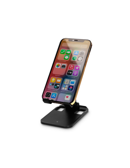 Soporte de escritorio ATZ automotive para móvil y tablet: Rotación 360°, Regulable en Negro | AutoAcc.es