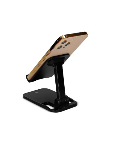 Soporte de escritorio ATZ automotive para móvil y tablet: Rotación 360°, Regulable en Negro | AutoAcc.es