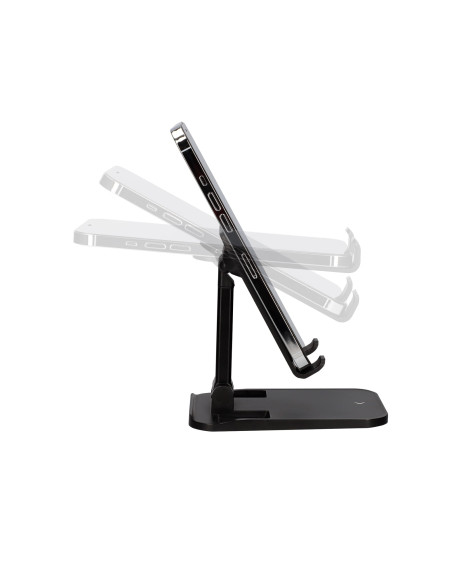 Soporte de escritorio ATZ automotive para móvil y tablet: Rotación 360°, Regulable en Negro | AutoAcc.es