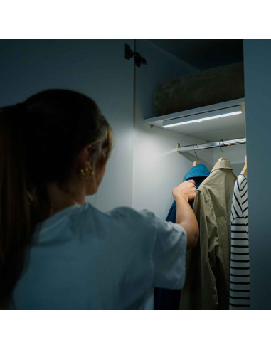 Luz LED ATZ 55 cm - Sensor Inteligente, 120 lm, 32 LEDs ⭐ ¡Ilumina tu hogar fácilmente!