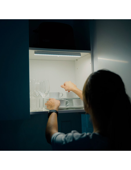 Luz LED ATZ 55 cm - Sensor Inteligente, 120 lm, 32 LEDs ⭐ ¡Ilumina tu hogar fácilmente!