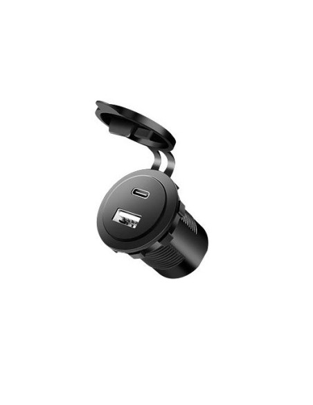 ?? Cargador USB para Coche con Pantalla LED y Voltímetro - ¡Compra en AutoAcc.es! ?