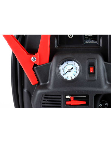 Arrancador + Cargador de baterías 4 en 1 (12V, 900A)