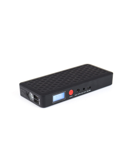 Arrancador + cargador portátil de baterías con Powerbank (12V, 12Ah, 800A)