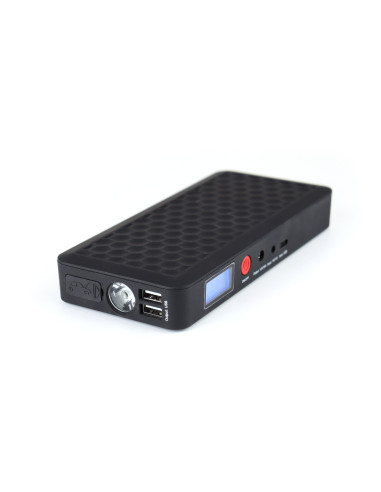 Arrancador + cargador portátil de baterías con Powerbank (12V, 12Ah, 800A)
