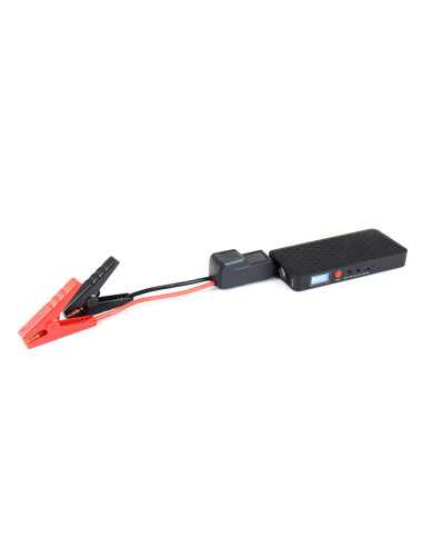 Arrancador + cargador portátil de baterías con Powerbank (12V, 12Ah, 800A)