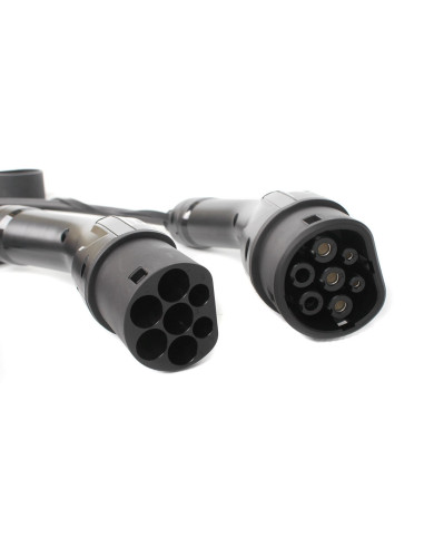 ? Cable para cargar coches eléctricos, tipo 2, monofósico, 16A/250V, 3.6kW ✅