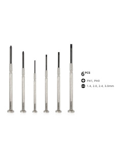 Kit de 6 destornilladores de precisión 2