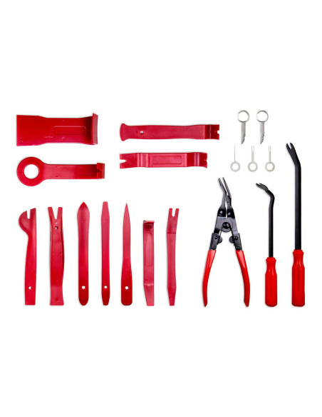Kit de extracción de tapicerías (16 piezas)