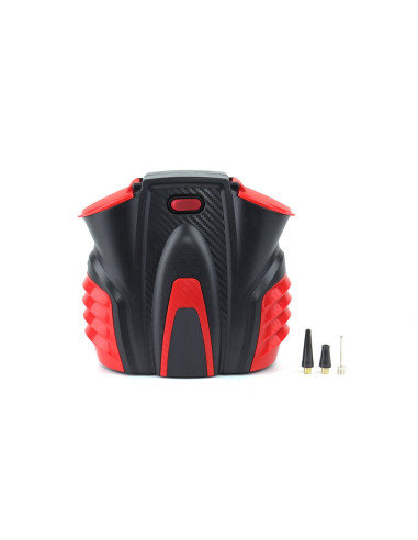 Compresor de aire 12V para coche con manómetro digital y linterna led