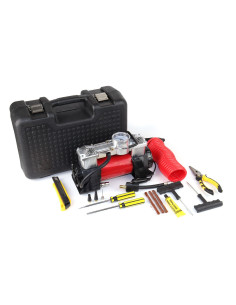 Compresor de aire de dos cilindros para coche