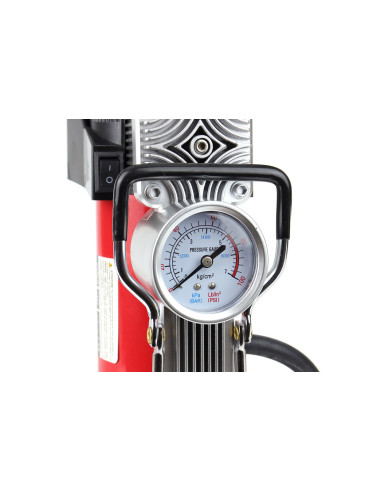 Compresor de aire de dos cilindros para coche