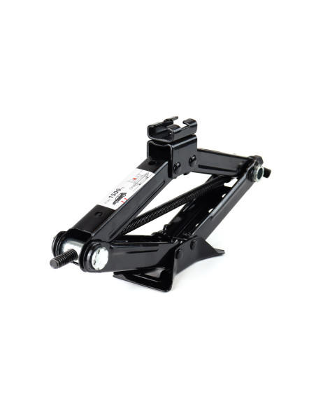 Gato de tijera de 1,5 toneladas con mango de llave y guantes de trabajo