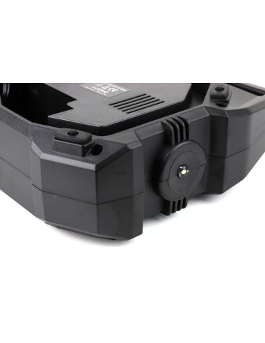 Compresor de aire 12V para coche con manómetro digital y linterna led, con presión máxima de 10 bar (150 PSI).