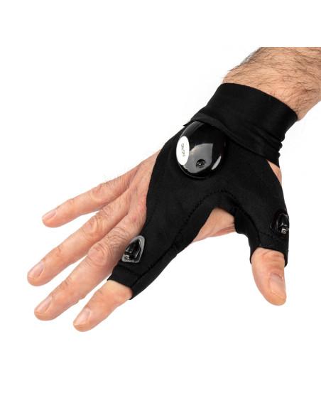 ? ¡Guantes LED Impermeables! Ilumina tus manos en cualquier tarea ?✨