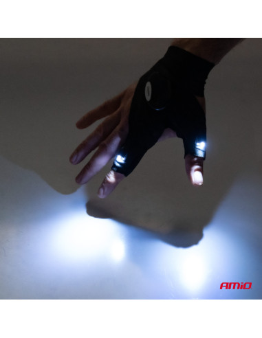 ? ¡Guantes LED Impermeables! Ilumina tus manos en cualquier tarea ?✨