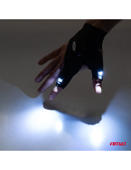 ? ¡Guantes LED Impermeables! Ilumina tus manos en cualquier tarea ?✨