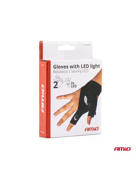 ? ¡Guantes LED Impermeables! Ilumina tus manos en cualquier tarea ?✨